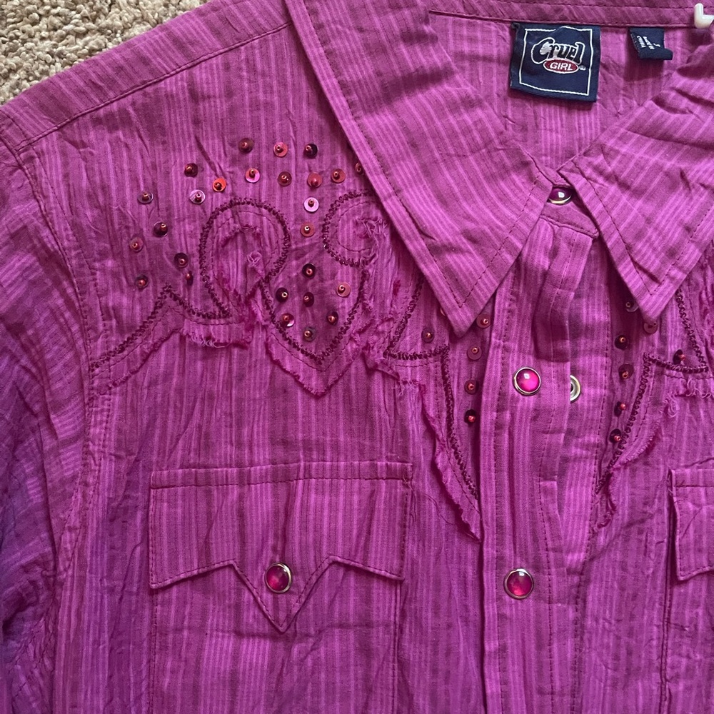 Cruel Girl Western Shirt